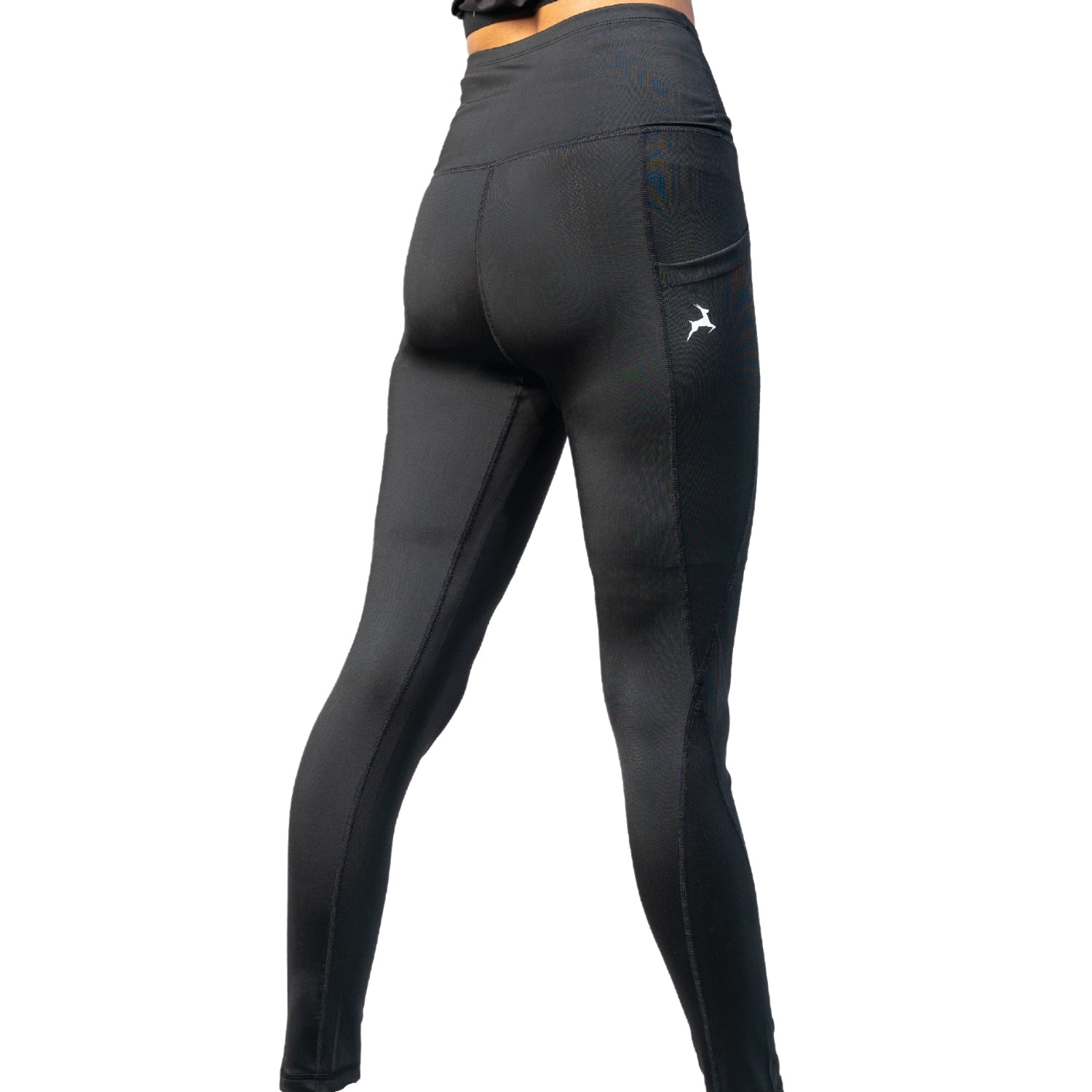 Black fit Yoga Leggings for Women's