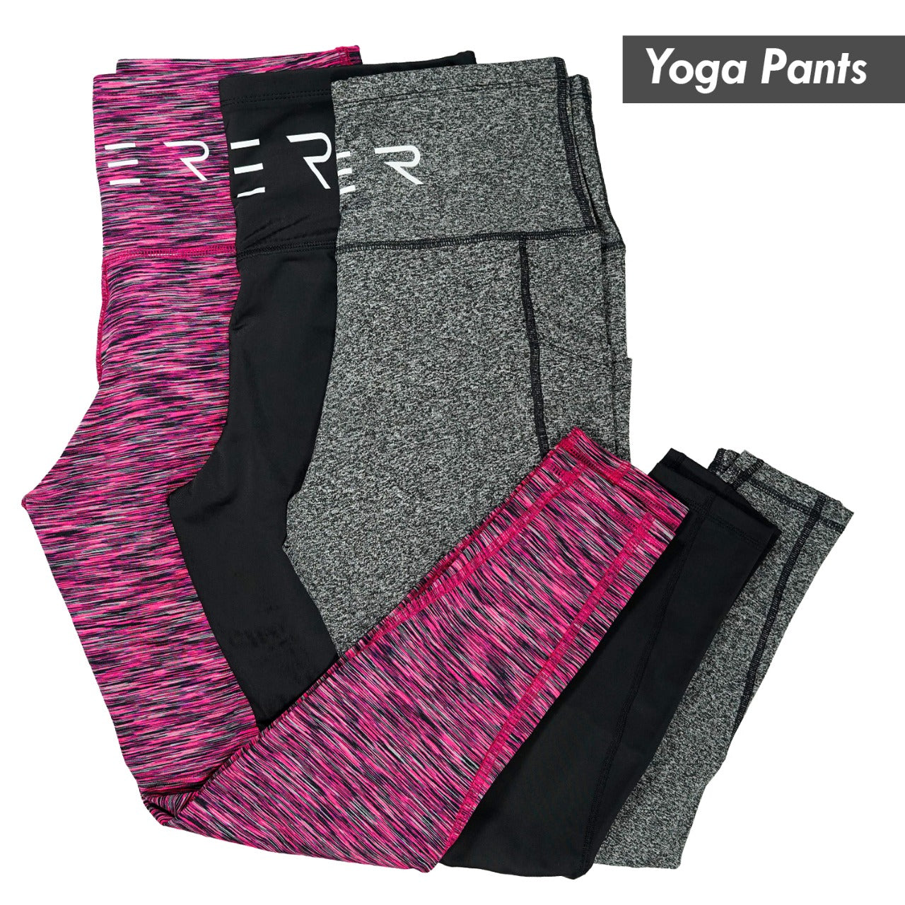 (Pack of 3) Fit Leggings for Women