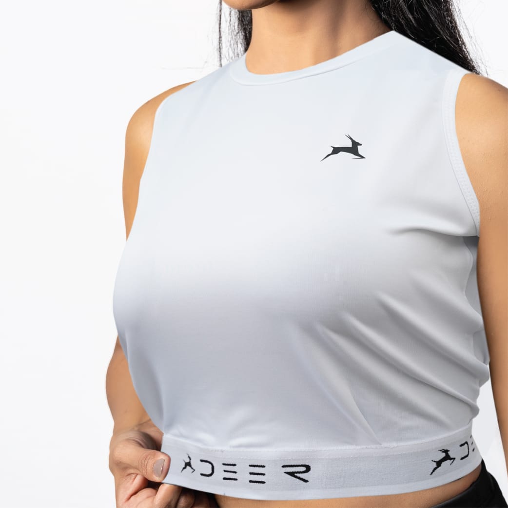 Crop Top & Gym Workout Shirts for Women's